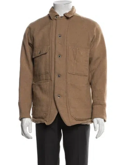 Pre-owned Kapital Cactus Coverall Jacket In Brown