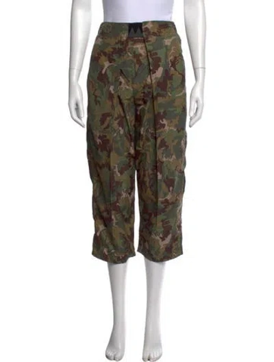 Pre-owned Kapital Camouflage Print In Green