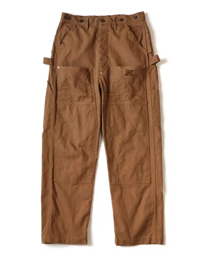 Pre-owned Kapital Canvas Lumber Pants Size 3 In Gold