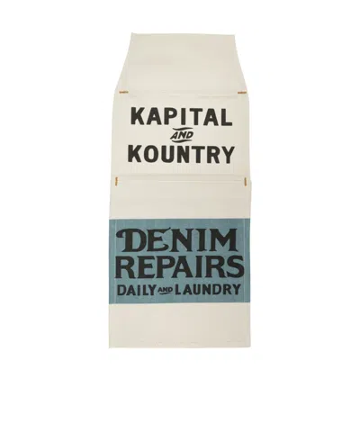 Kapital Canvas Pulp Phone Holder In Transparent