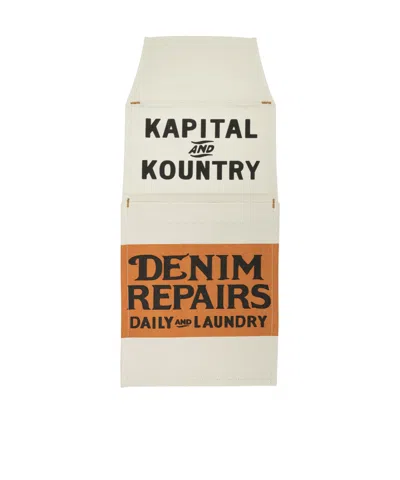 Kapital Canvas Pulp Phone Holder In Orange