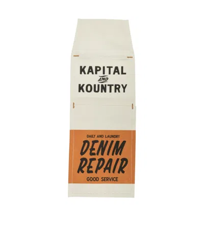 Kapital Canvas Pulp Phone Holder In Orange