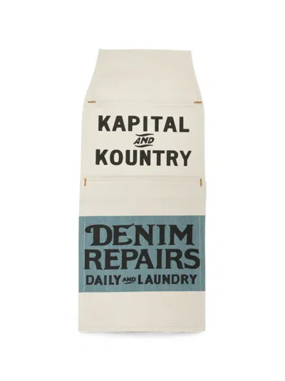 Kapital Canvas Pulp Phone Holder In Pattern