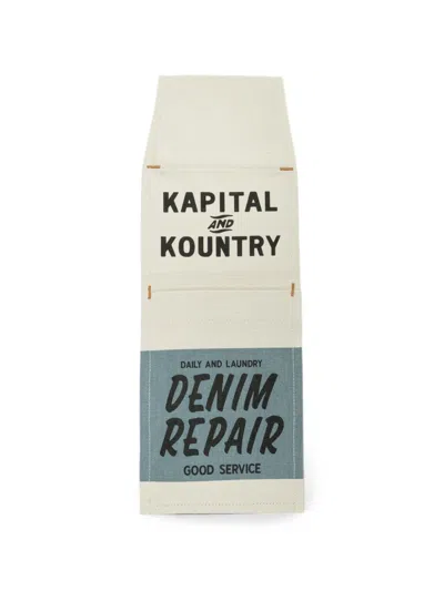 Kapital Canvas Pulp Phone Holder In Red