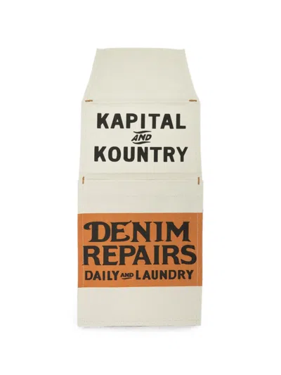 Kapital Canvas Pulp Phone Holder In Yellow