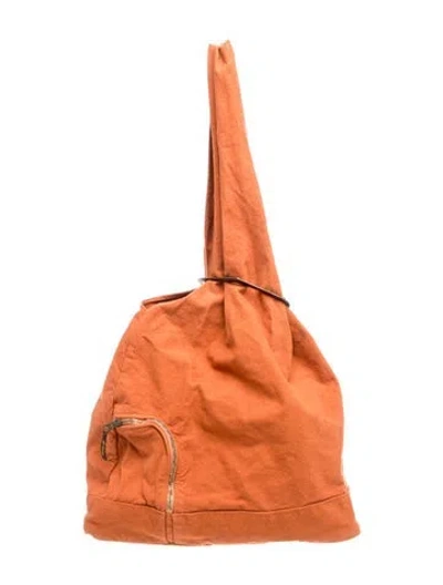 Pre-owned Kapital Canvas Tote In Orange