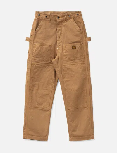 Kapital Carpenter Trousers In Brown