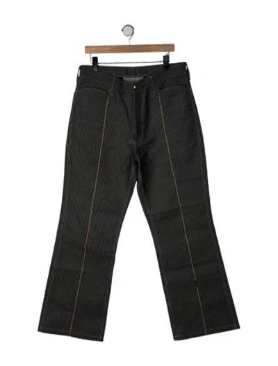 Pre-owned Kapital Century Denim Pants In Green