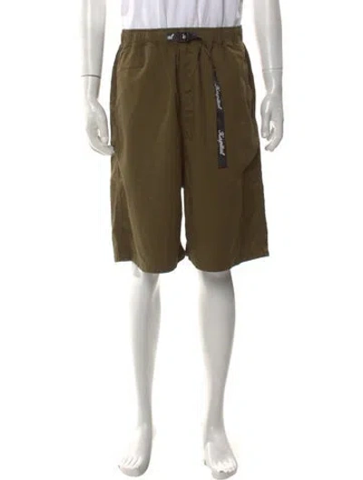 Pre-owned Kapital 'combed Burberry' Shorts In Green