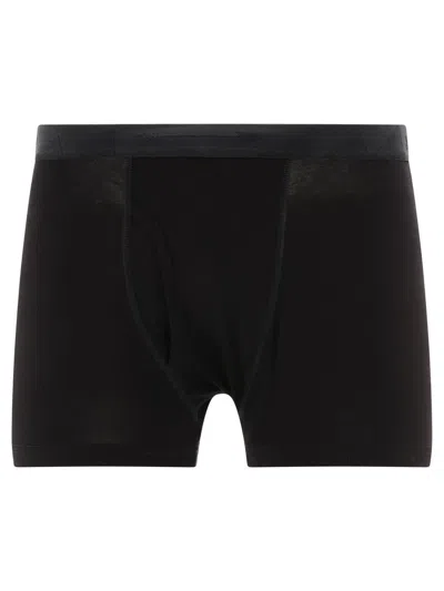 Kapital "comfort Stretch Jersey" Trunks In Black