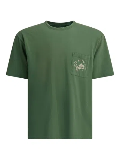 Kapital Cotton T-shirt In Green