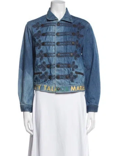 Pre-owned Kapital Denim Jacket In Blue