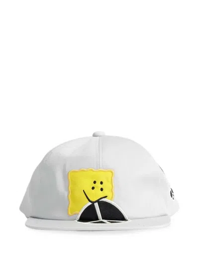 Kapital Embroidered-detail Baseball Cap In White