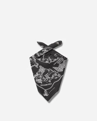 Kapital Fastcolor Selvedge Bandana (yobai) In Black