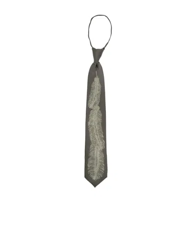 Kapital 'feather' Tie In Black