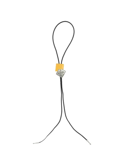 Kapital Floral Bolo Tie In Black