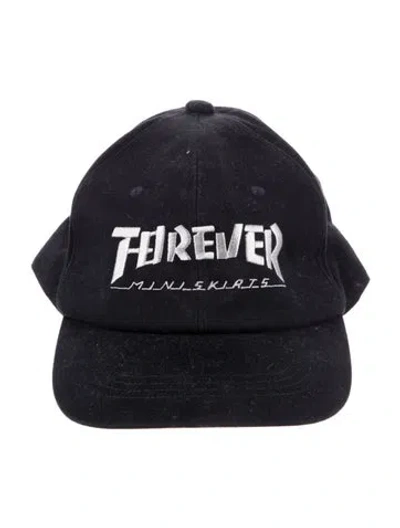 Pre-owned Kapital 'forever Miniskirts' 6-panel Snapback Cap. W/tags In Blue