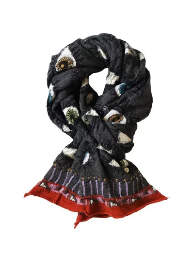 Kapital Fulling Scarf In Gray