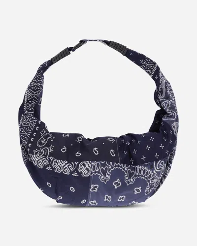 Kapital Gauze Bandana Beach Snufkin Bag In Blue