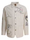 Kapital Cactus Beer Printed Cotton-twill Jacket In Neutral