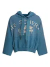 Kapital Graphic-print Drawstring Hoodie In Blue
