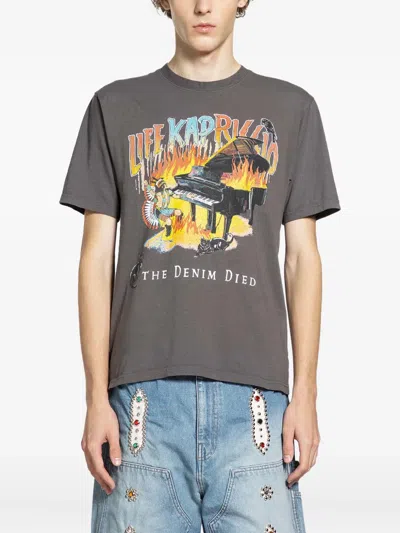 KAPITAL GRAPHIC-PRINT T-SHIRT