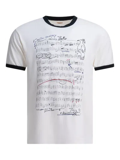 Kapital Graphic-print T-shirt In White