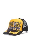 Kapital Graphic-print Trucker Cap In Yellow