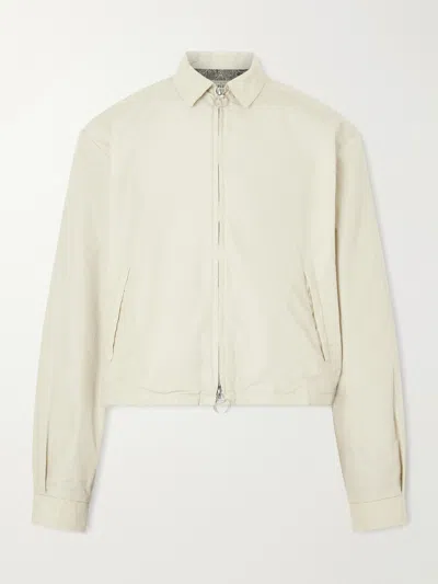 Kapital Hacksaw Cotton-blend Shell Blouson Jacket In Neutral