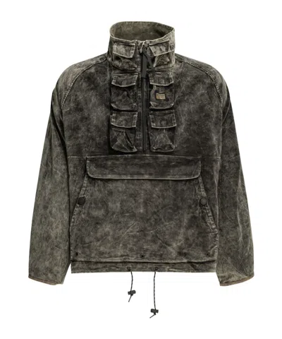 KAPITAL MULTI-POCKET ZIP-UP JACKET