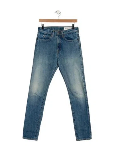 Pre-owned Kapital High-rise Skinny Leg Jeans In Blue