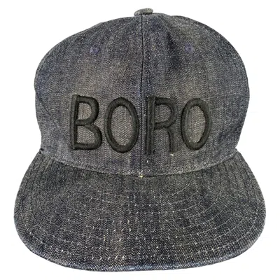 Pre-owned Kapital Indigo Cotton Hats In Blue