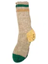 Kapital Intarsia Cotton And Hemp-blend Socks
