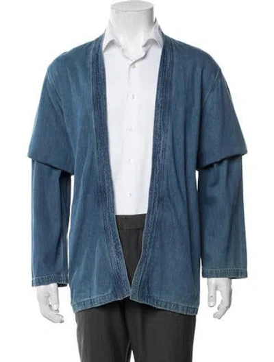 Pre-owned Kapital Jacket In Blue