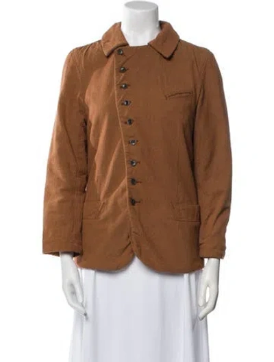 Pre-owned Kapital Jacket In Brown