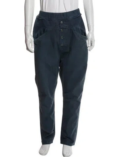 Pre-owned Kapital Joggers In Blue