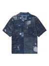 Kapital Kaya Boro Shirt In Blue