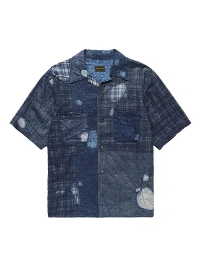 Kapital Kaya Boro Shirt In Blue