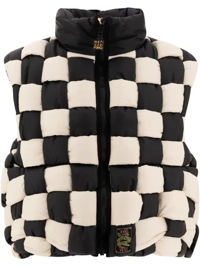 Kapital Keel Vest In Black