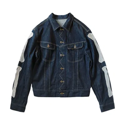 Pre-owned Kapital Kountry 11.5oz Denim Westerner 'indigo' | Blue | Men's Size 44