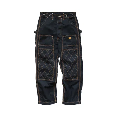 Pre-owned Kapital Light Canvas Lumber Pants 'black' | Men's Size 1