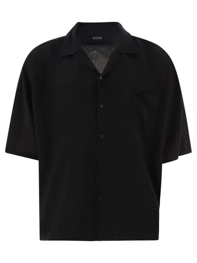 Kapital Linen Shirt In Black