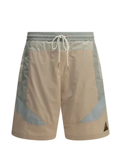 Kapital Logo-patch Panelled Swim Shorts In Multi