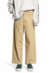 Kapital Pantaloni Larghi Chino Port In Beige