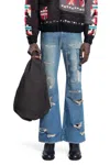 Kapital Man Blue Jeans In Blue
