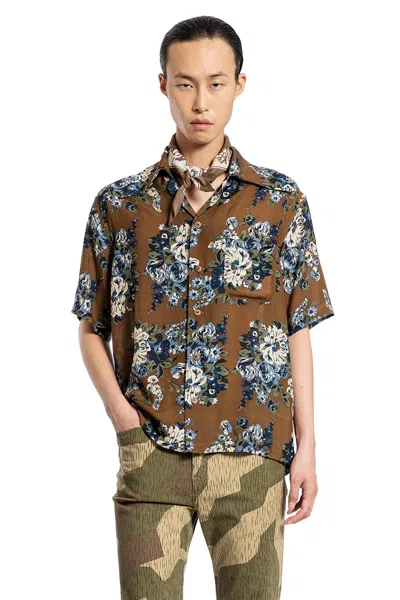 KAPITAL CAMICIA ALOHA MARIA CHAMPÊTRE IN SETA E RAYON