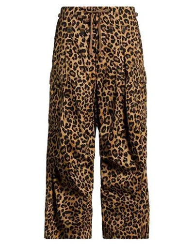 Kapital Man Pants Camel Size 2 Cotton In Beige
