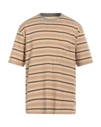 Kapital Man T-shirt Beige Size Xl Cotton, Polyester