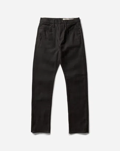 Kapital Men S Century Denim No.9 Monkey Cisco Pants Mud In Black