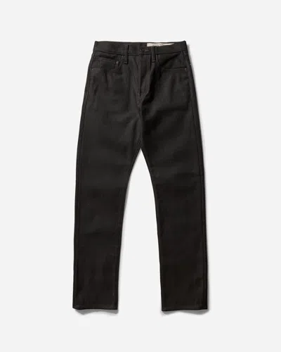 Kapital Men S Century Denim No.9 Monkey Cisco Pants Mud Dye In Black
